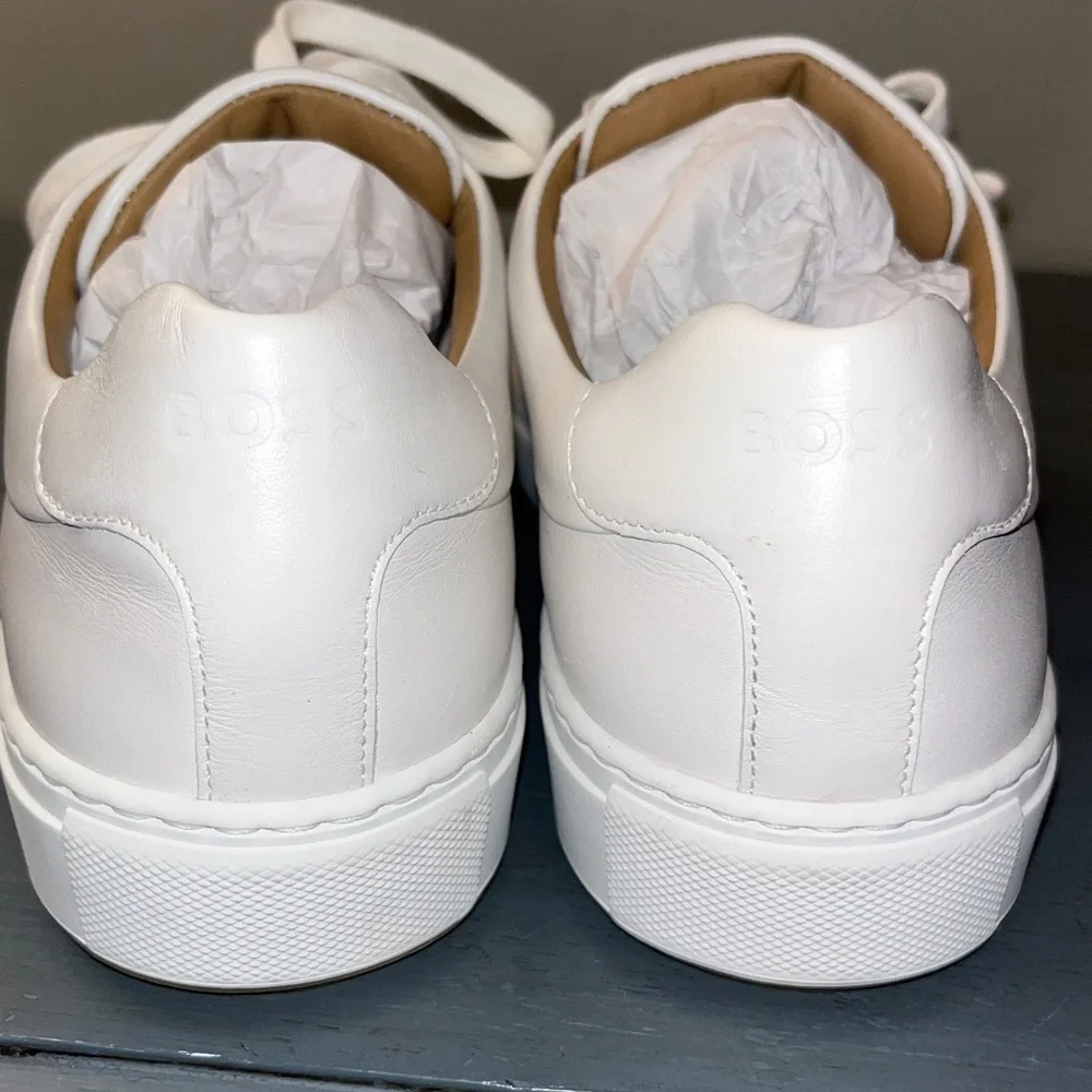 Hugo Boss Men's Mirage Tenn Mens Casual Trainer White sz 8 NWT